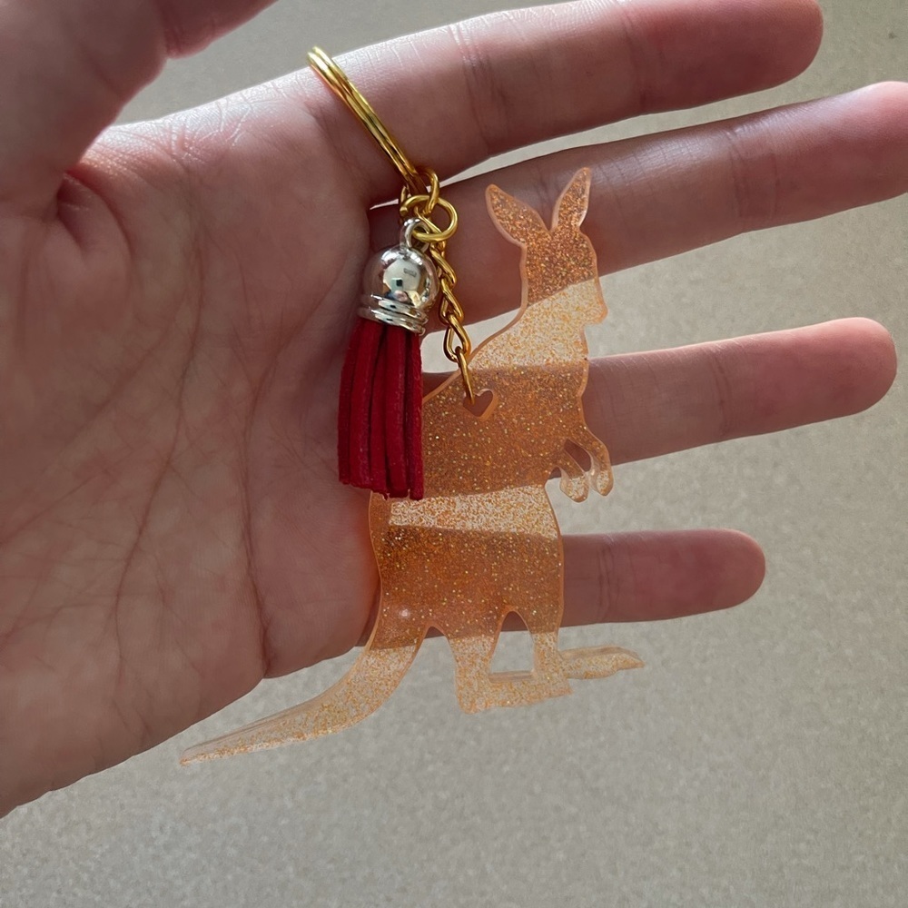 🎉🎉HP🎉🎉 Handmade Kangaroo Keychain - Picture 2 of 6